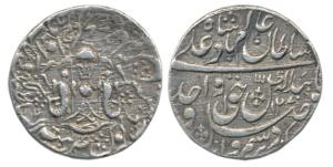 Wajid Ali Shah(AH 1263-1272; 1847-1856 AD), Silver Rupee, 11.05g, Bait us- Sultanat Lakhna