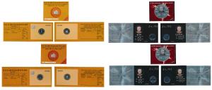 2008 Uncirculated Set (2), Ter-Centenary of Gur-ta-Gaddi of Shri Guru Granth Sahib, Rupees