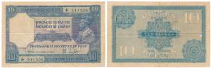 George V, Rupees 10, 2nd issue, 1926, signed J. B. Taylor, (J&R 3.7.2). About Very Fine.