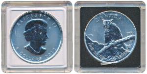 Canada, Elizabeth II, Silver 5 Dollars, 31.1g, Cougar, 2012. Proof, in plastic case of iss