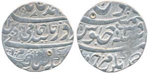Nawab Ahmed Khan Bangash (AH 1164-1185, 1750-1771 AD), Silver Rupee, 11.27g, AhmednagarFar