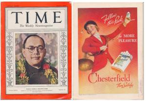 Time Magazine, March 7, 1938, Subhash Chandra Bose, featured on the cover page and caption