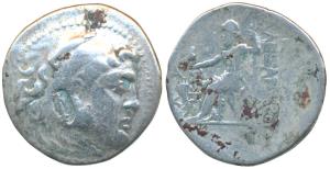 Pamphylia, Perge, Alexander III (c. 221-189 BC), Silver Tetradrachm, 15.75g, obv. head of 