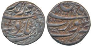 Jahangir, Silver Rupee, 11.4g, Surat Mint, Month Bahman, RY 18 (KM 148.1). Very Fine, Scar