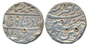 Muhammad Shah (AH 1131-1161; 1719-1748 AD), Silver Rupee, 11.31g, Dar al-Khair Ajmer Mint,
