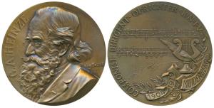 Heinz (1904 - 1979), German Composer and Maestro, Bronze Medallion, marking his death in 1