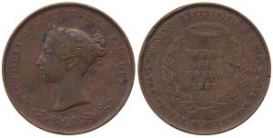 Provincial Exhibition North-West Provinces, Lieutenant-General Drummond’s bronze Medal of 