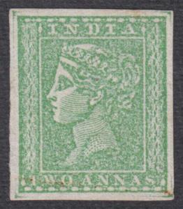 1854 2a green, imperf, unused without gum as issued. SG 31 £375