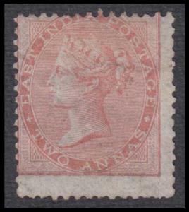 1860 QV 2a dull pink, SG 41, no wmk, unused, hinged, fine