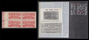 Madras War Fund label, marginal blk/4, unused, fine