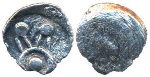 Archaic Punch Marked Coinage, Wai region - Western Maharashtra, attributed to Kuntala Jana