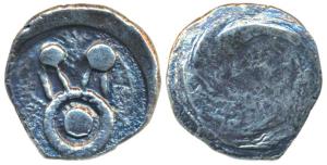 Archaic Punch Marked Coinage, Wai region - Western Maharashtra, attributed to Kuntala Jana