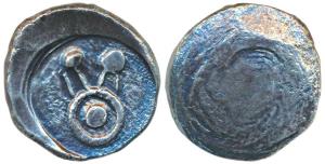 Archaic Punch Marked Coinage, Wai region - Western Maharashtra, attributed to Kuntala Jana