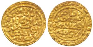 Ghiyas-ud-din Balban Shah (AH 664-686, 1266-1287 AD), Gold Tanka, 10.88g, Hazrat Delhi Min