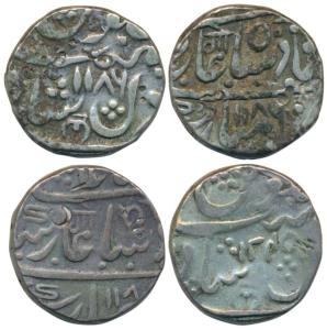 Hyderabad Feudatories, Narayanpett, Silver Rupee (2), Dilshadabad Mint, in the name of Sha