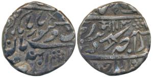 Takhat Singh (AH 1259-1290; 1843-1873 AD), Silver Rupee, 11.34g, Sojat Mint, with the name