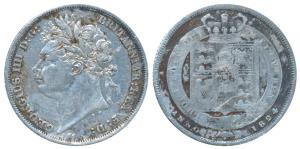 Great Britain, George III, Silver Shilling, 5.65g, obv. laureate head of the ruler to left