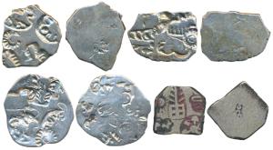 Archaic Punch Marked Coinage, Magadha &Mauryan Dynasty, Series III & IV, Silver Karshapana