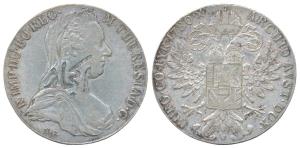 Austria, Maria Theresa, Silver Taller, obv. counter-marked Hejaz on bust. Extremely Fine, 