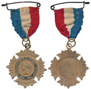 Queen Victoria, Copper Medal, 1837-1897, The longest reign in English History inscribed ar
