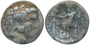 Kingdom of Macedonia, Alexander III (c. 336-323 BC), Silver Tetradrachm, 11.39g, obv.head 