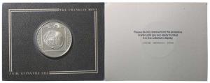 British Virgin Islands, Elizabeth II, Silver 20 Dollars, 19g, 1985, Spanish Cob Coin (KM 6