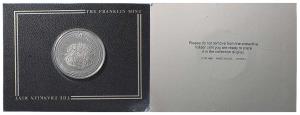 British Virgin Islands, Elizabeth II, Silver 20 Dollars, 19g, 1985, Sword Guillon (KM 55).