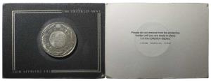 British Virgin Islands, Elizabeth II, Silver 20 Dollars, 19g, 1985, Gold Dubloon (KM 52). 