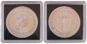 Saint Helena, Queen Elizabeth II, Silver Guinea, 31.1g, 1oz, 2018. Uncirculated.