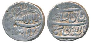 Shah Jahan (AH 1037-1068; 1628-1658 AD), Silver Rupee, 11.26g, Delhi Mint (mint name off f