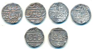 Ahalyabai Holkar (AH 1179-1210; 1765-1795 AD), Silver Rupee, Malharnagar Mint, in name of 