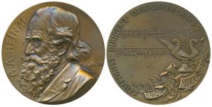 Heinz (1904 - 1979), German Composer and Maestro, Bronze Medallion, marking his death in 1