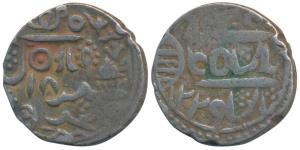 Sardar Singh (AH 1268-1289, 1851-1872), Silver Rupee, 11.36g, with the name of Alamgir II,