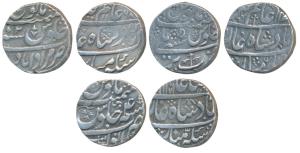 Hafiz Rahmat Khan (AH 1167-1188; 1754-1774 AD), Silver Rupee (2), Anwala (Anola), in the n