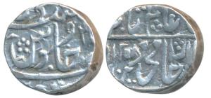 Jankoji Rao, Silver Rupee, 10.8g, Sipri Mint, in the name of Shah Alam II, AH 1258/35 (KM 