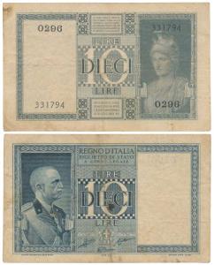 Italy, 10 Lira, 1935. Very Fine.