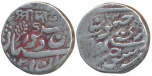 Jaswant Singh, Silver Rupee, 11.2g, Sojat Mint, with the name of Queen Victoria, with addi