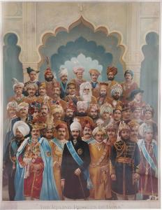 The Ruling Princes of India, an assemblage of all senior princes who attended the Delhi Du