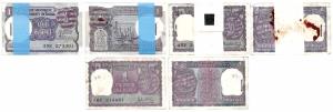 Rupee 1 Bundles, 1977, 1980, 1988, signed Manmohan Singh, R. N. Malhotra and S. Venkitaram