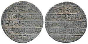 Jaswant Rao (SE 1719-1734; AH 1213-1226, 1798-1811 AD), Silver Nazarana Rupee, 11.28g, SE 