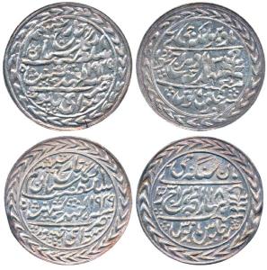 Man Singh II, Silver Nazarana Rupee (2), Sawai Jaipur Mint, with the name of George VI, 19