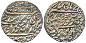 Jaswant Singh (AH1290-1313; 1873-1895 AD), Silver Rupee, 11.27g, Jodhpur Mint, with the na