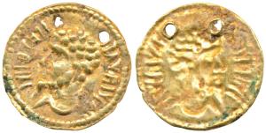 Contemporary Indian imitation of a Roman Aureus, 1.53g, probably based on designs of Septe
