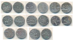 Assorted Lots (8), Baroda, Anand Rao, couple with Nagari Aa and few with Nagari Ga; Baroda