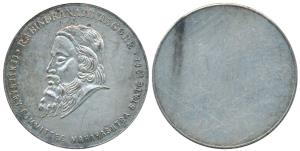 Nickel Medallion, 38.5g, Rabindranath Tagore, Centenary Committee Maharashtra State, 1961.