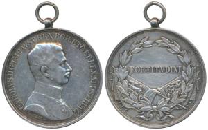 Austria, Bravery Medal, Silver, World War I, obv. bust of King Carlos I with legend around