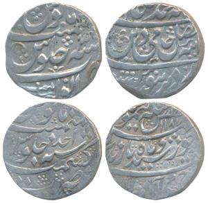 Taimur Shah (AH 1186-1207, 1772-1793 AD), Silver Rupee, 11.2g, Kashmir Mint, AH 1187/Ahd (