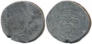 Goa, Maria, Silver Rupia, 1804, (KM 205). Very Fine, Scarce.