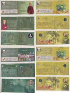 All single coins in mint packaging, 2013 Commemorative Coin, 150th Birth Anniversary of Sw