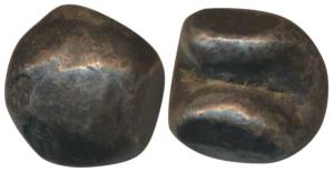Thailand, Kingdom of Siam, Rama IV, Silver Pot Duong Bullet Money, Baht, 15.1g, flower mot
